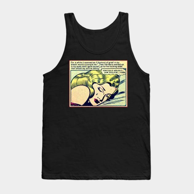 Broken Heart Tank Top by Daz Art & Designs